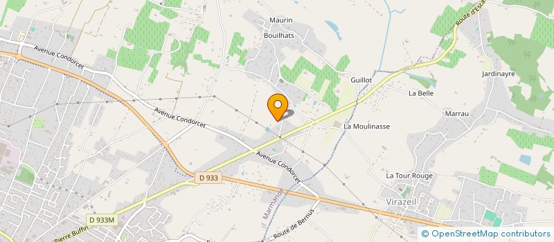 localisation de l'entreprise MADAME STEPHANIE SZPALA  MARMANDE