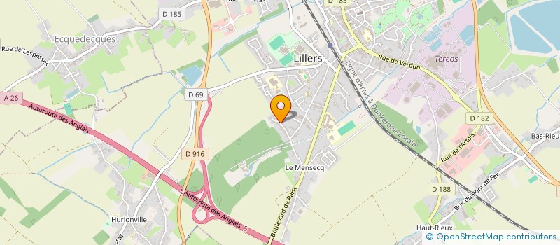 localisation de l'entreprise MADAME STEPHANIE TAFFIN  LILLERS