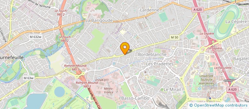 localisation de l'entreprise MADAME STEPHANIE TARTAS à TOULOUSE
