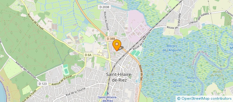 localisation de l'entreprise MADAME STEPHANIE TASSERY à SAINT-HILAIRE-DE-RIEZ