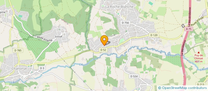 localisation de l'entreprise MADAME STEPHANIE TASZAK-GIRARD  LA ROCHE-BLANCHE