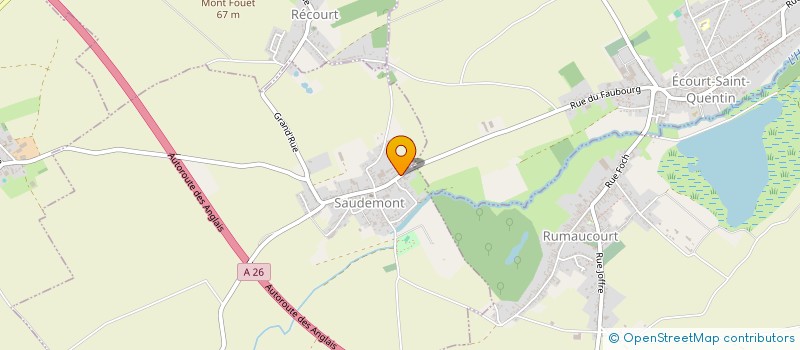 localisation de l'entreprise MADAME STEPHANIE TAURET  SAUDEMONT