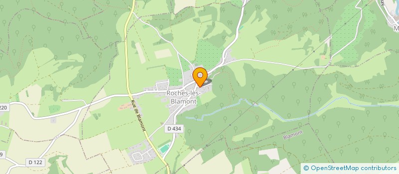 localisation de l'entreprise MADAME STEPHANIE TAVERNIER-HOLWECK à ROCHES-LES-BLAMONT