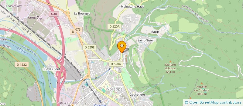 localisation de l'entreprise MADAME STEPHANIE TERPEND-ORDACIERE  VOREPPE