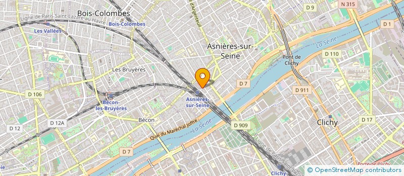 localisation de l'entreprise MADAME STEPHANIE TERRADE à ASNIERES-SUR-SEINE