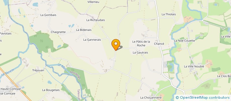 localisation de l'entreprise MADAME STEPHANIE TESSIER  MORDELLES