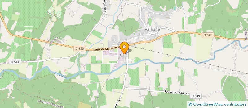 localisation de l'entreprise MADAME STEPHANIE THA  VALAURIE