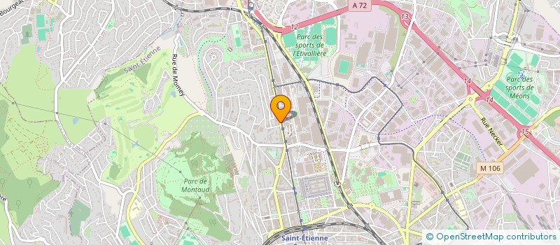 localisation de l'entreprise MADAME STEPHANIE THAURUS  SAINT-ETIENNE