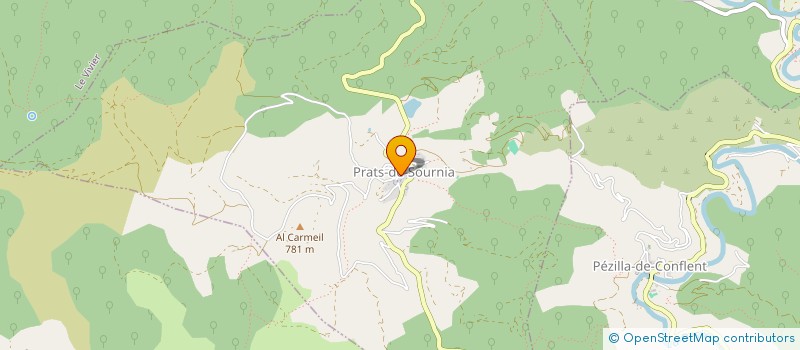 localisation de l'entreprise MADAME STEPHANIE THEUVENIN  PRATS-DE-SOURNIA