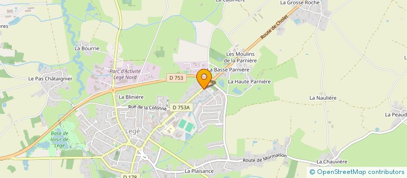 localisation de l'entreprise MADAME STEPHANIE THIBAULT  LEGE