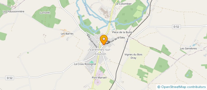 localisation de l'entreprise MADAME STEPHANIE THIBAUT à VAL-FOUZON