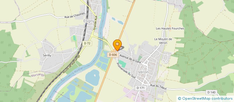 localisation de l'entreprise MADAME STEPHANIE THINEY  VERON