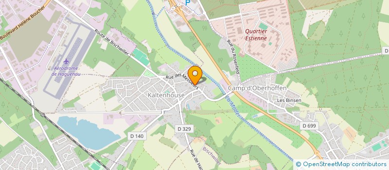 localisation de l'entreprise MADAME STEPHANIE THOUVENOT  KALTENHOUSE