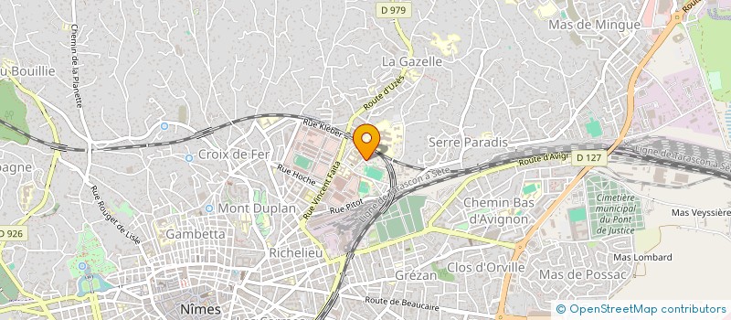 localisation de l'entreprise MADAME STEPHANIE THURET  NIMES