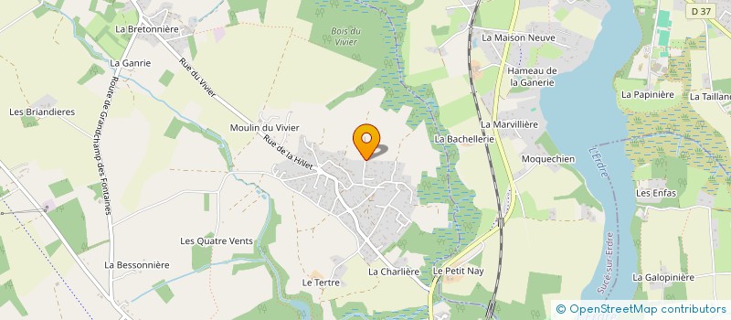localisation de l'entreprise MADAME STEPHANIE TILLEMENT à LA CHAPELLE-SUR-ERDRE
