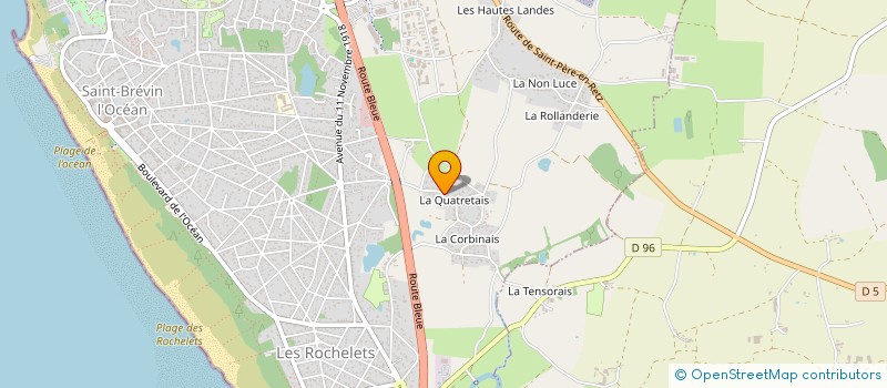 localisation de l'entreprise MADAME STEPHANIE TIMBERT à SAINT-BREVIN-LES-PINS