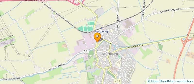 localisation de l'entreprise MADAME STEPHANIE TONNEAU à BOURBOURG