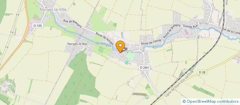 localisation de l'entreprise MADAME STEPHANIE TORELLI  BRETIGNY