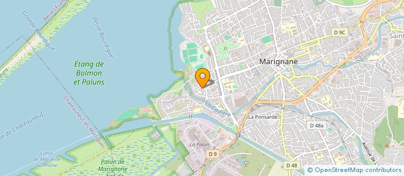 localisation de l'entreprise MADAME STEPHANIE TORRES  MARIGNANE