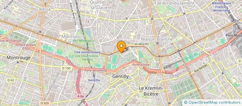 localisation de l'entreprise MADAME STEPHANIE TOULY  PARIS