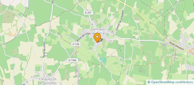 localisation de l'entreprise MADAME STEPHANIE TOURETTE  SAINT-JEAN-DE-SERRES