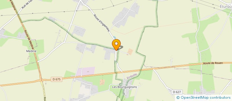 localisation de l'entreprise MADAME STEPHANIE TOURNACHE  CAUVERVILLE-EN-ROUMOIS