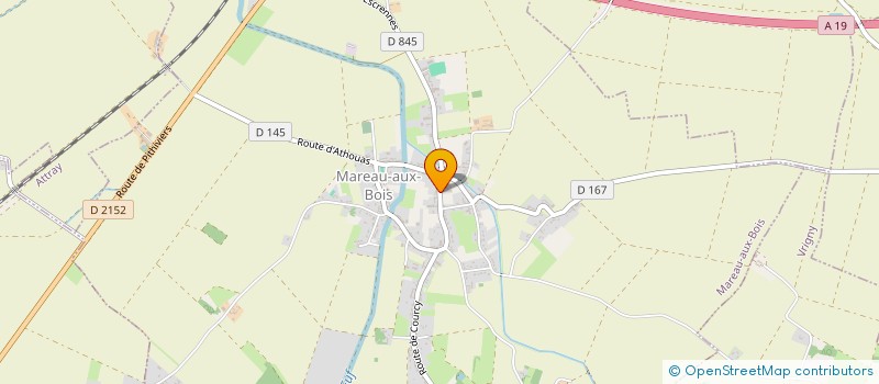 localisation de l'entreprise MADAME STEPHANIE TOUTAIN à MAREAU-AUX-BOIS