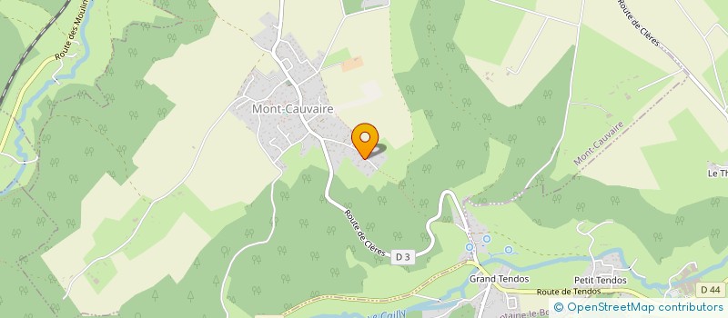 localisation de l'entreprise MADAME STEPHANIE TRAN  MONT-CAUVAIRE