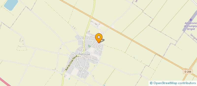 localisation de l'entreprise MADAME STEPHANIE TRANCHINA  LA CHATAIGNERAIE