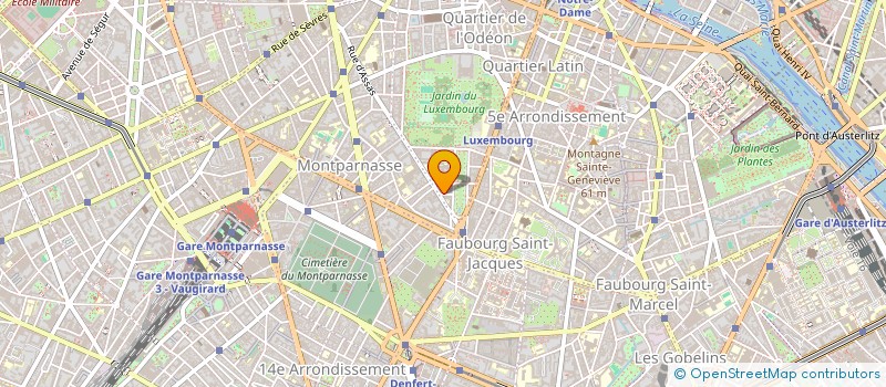 localisation de l'entreprise MADAME STEPHANIE TRIAU à PARIS