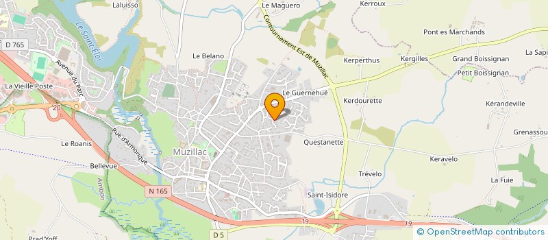 localisation de l'entreprise MADAME STEPHANIE TRIBALLIER à MUZILLAC