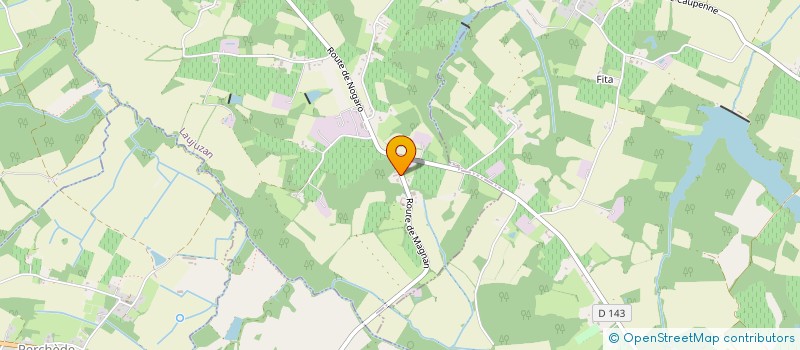 localisation de l'entreprise MADAME STEPHANIE TRICHARD  LAUJUZAN