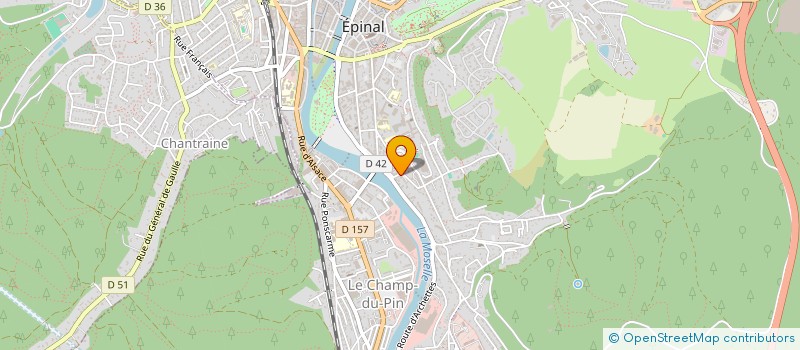 localisation de l'entreprise MADAME STEPHANIE TRINIDAD à EPINAL
