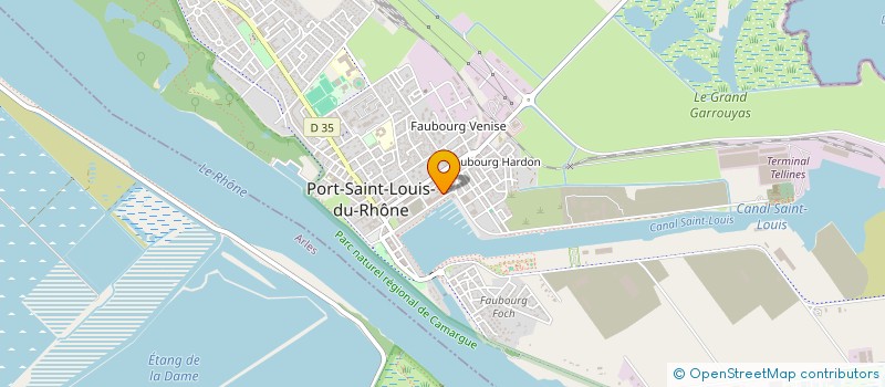 localisation de l'entreprise MADAME STEPHANIE TRISTANT à PORT-SAINT-LOUIS-DU-RHONE
