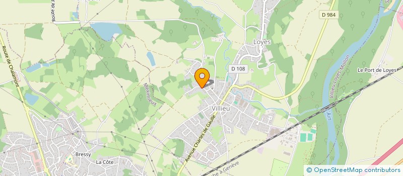 localisation de l'entreprise MADAME STEPHANIE TROCME  VILLIEU-LOYES-MOLLON