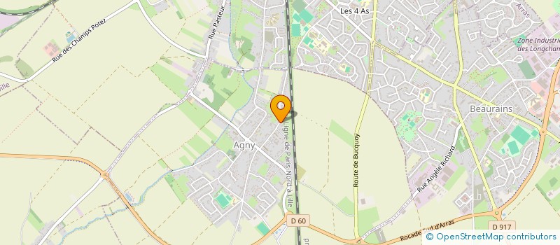 localisation de l'entreprise MADAME STEPHANIE TROEL  AGNY