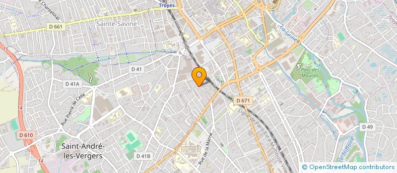 localisation de l'entreprise MADAME STEPHANIE TROTTO  TROYES