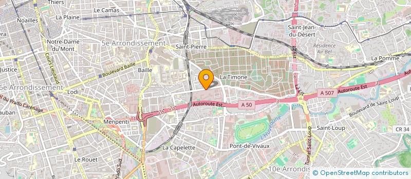 localisation de l'entreprise MADAME STEPHANIE TRUJILLO  MARSEILLE