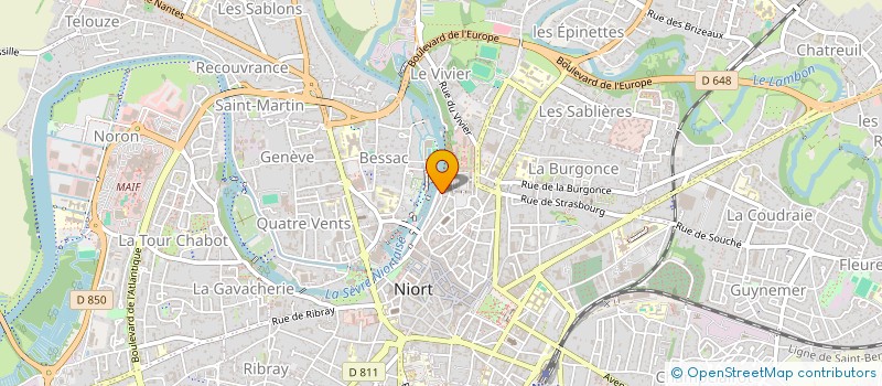 localisation de l'entreprise MADAME STEPHANIE TURPEAU  NIORT