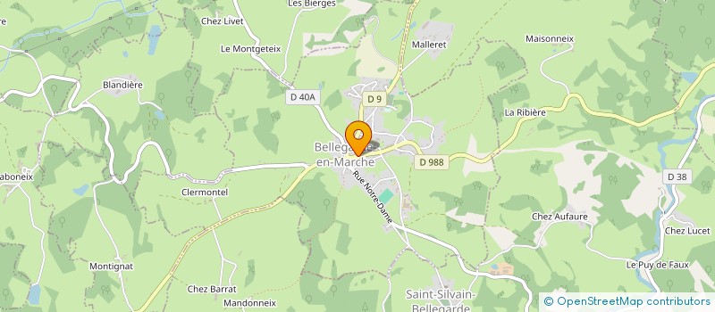 localisation de l'entreprise MADAME STEPHANIE TURPIN à BELLEGARDE-EN-MARCHE