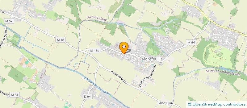 localisation de l'entreprise MADAME STEPHANIE VAHE  AIGREFEUILLE