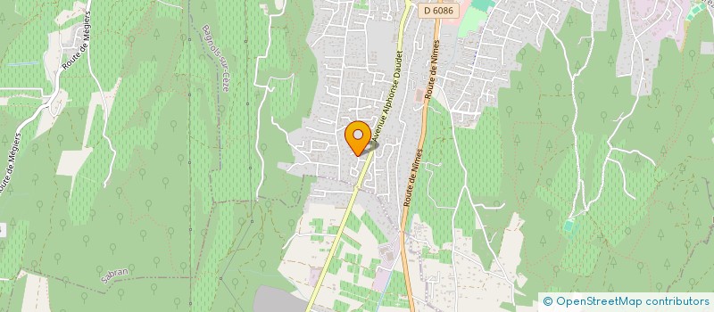 localisation de l'entreprise MADAME STEPHANIE VALENTIN  BAGNOLS-SUR-CEZE