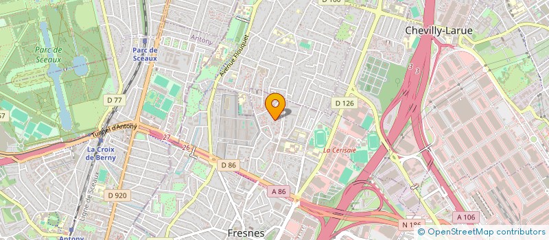 localisation de l'entreprise MADAME STEPHANIE VALERE  FRESNES