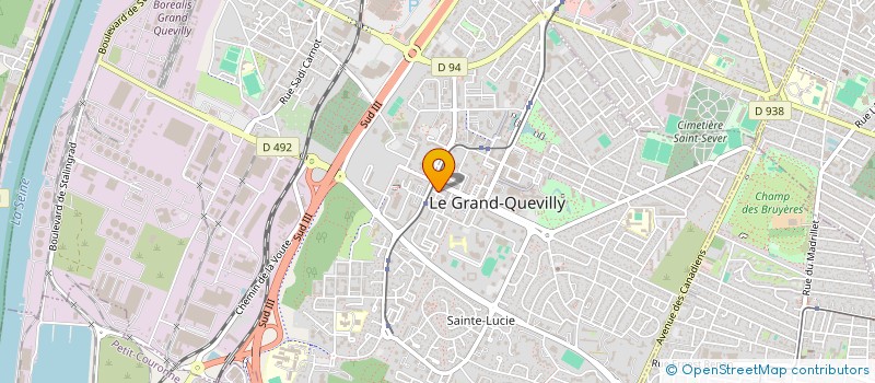 localisation de l'entreprise MADAME STEPHANIE VALERY à LE GRAND-QUEVILLY
