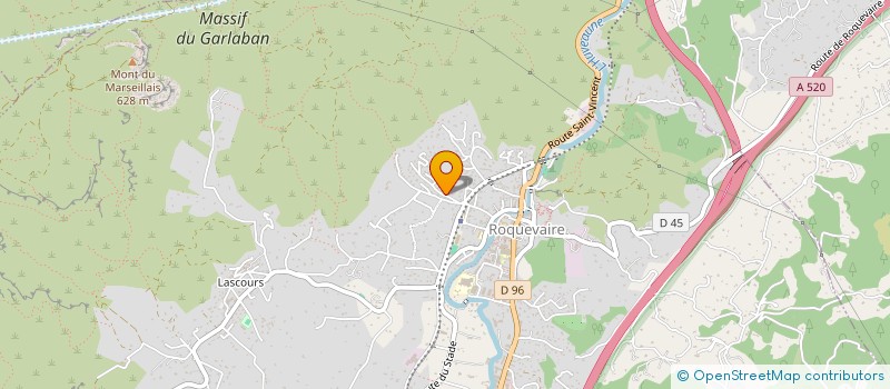 localisation de l'entreprise MADAME STEPHANIE VALET  LA PENNE-SUR-HUVEAUNE