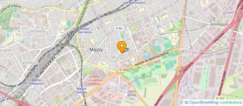 localisation de l'entreprise MADAME STEPHANIE VALLEE à MASSY