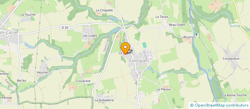 localisation de l'entreprise MADAME STEPHANIE VALLET  EVRAN