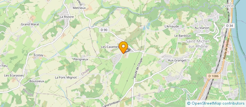 localisation de l'entreprise MADAME STEPHANIE VALOUR  SAINT-MICHEL-SUR-RHONE