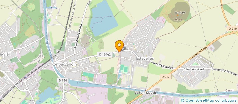 localisation de l'entreprise MADAME STEPHANIE VAN-PRAET  ESTEVELLES