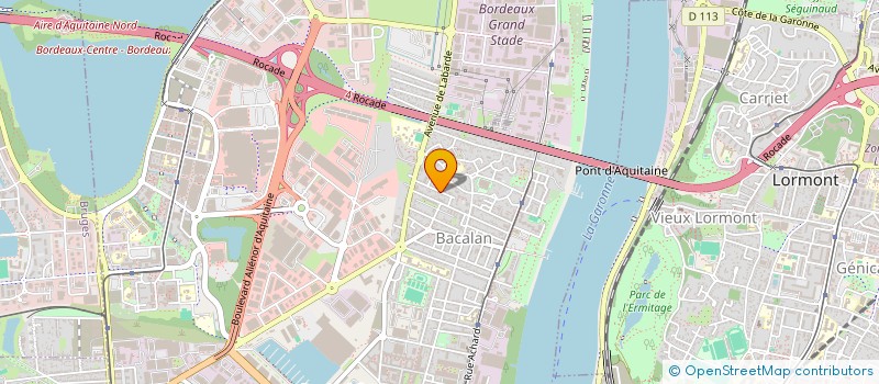 localisation de l'entreprise MADAME STEPHANIE VANACKER  BORDEAUX